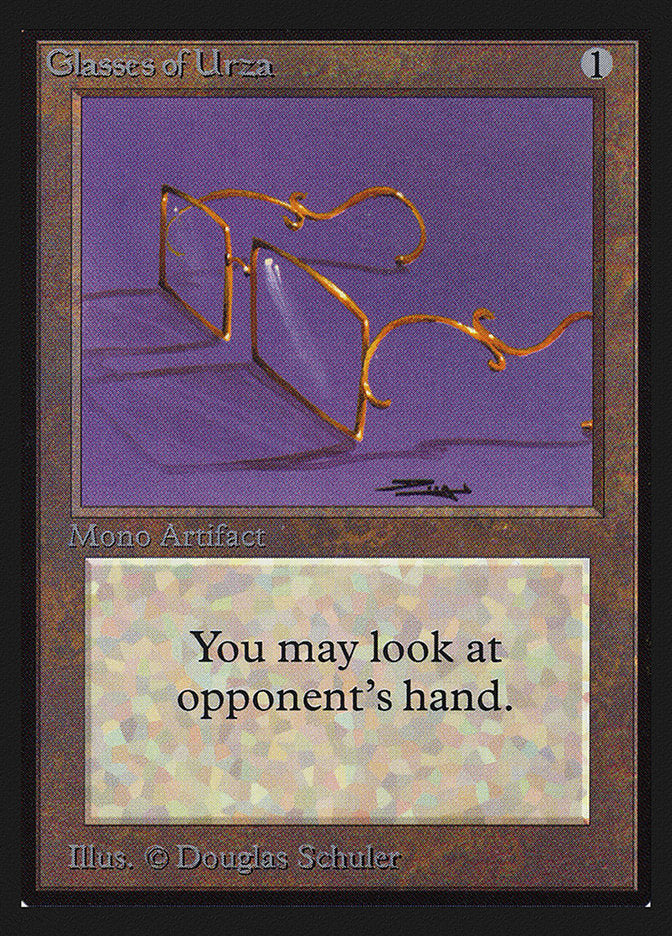 Glasses of Urza [International Collectors' Edition] | Game Master's Emporium (The New GME)