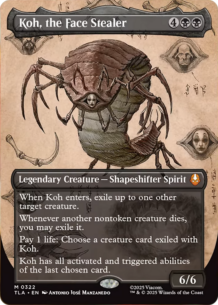 Koh, the Face Stealer (Borderless) [Avatar: The Last Airbender] | Game Master's Emporium (The New GME)