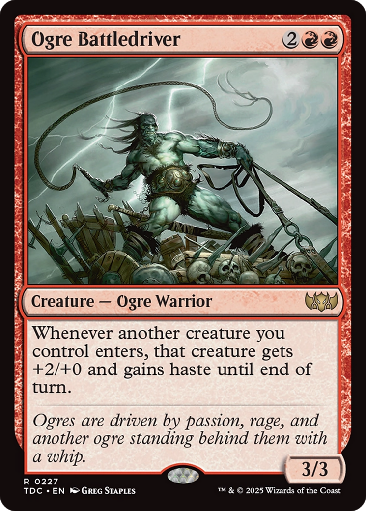 Ogre Battledriver [Tarkir: Dragonstorm Commander] | Game Master's Emporium (The New GME)