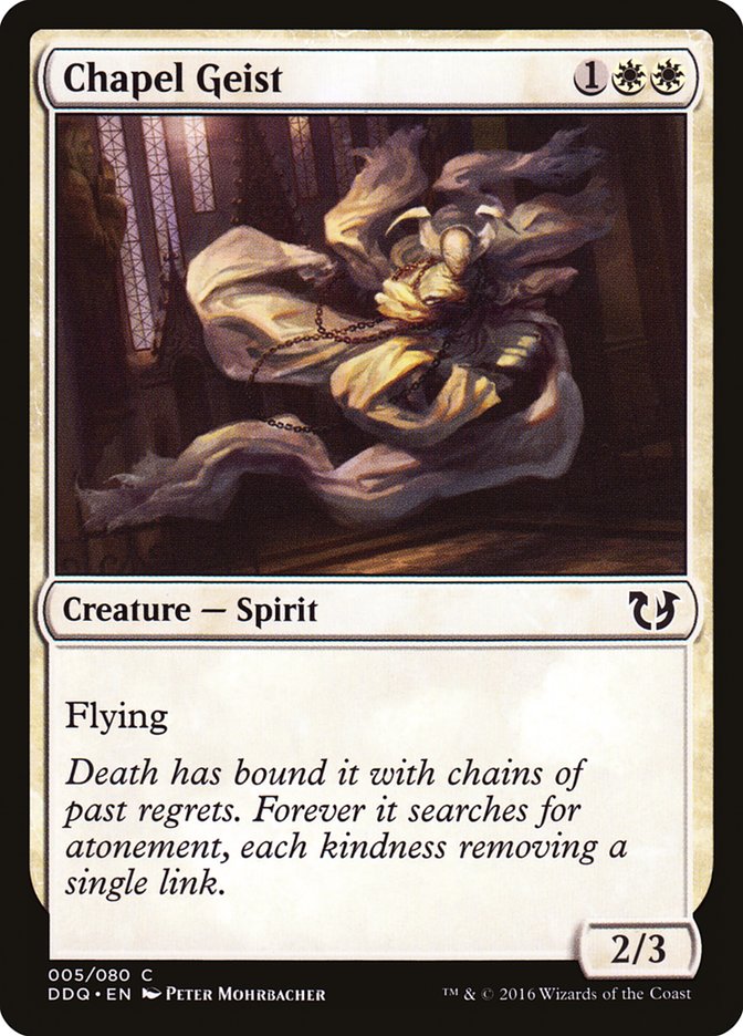Chapel Geist [Duel Decks: Blessed vs. Cursed] | Game Master's Emporium (The New GME)