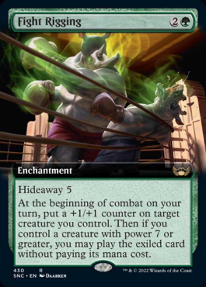 Fight Rigging (Extended Art) [Streets of New Capenna] | Game Master's Emporium (The New GME)
