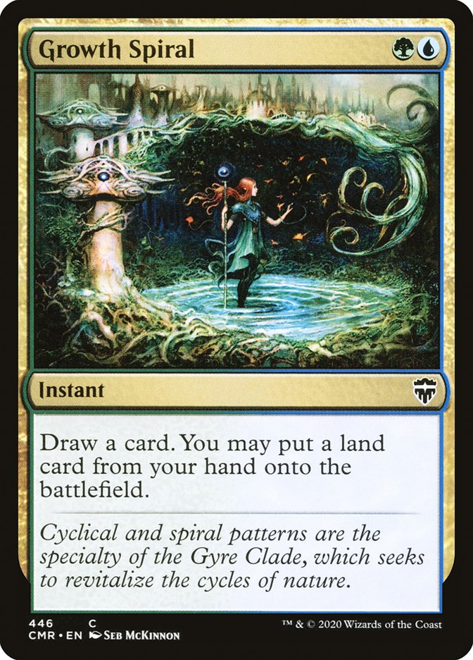 Growth Spiral [Commander Legends] | Game Master's Emporium (The New GME)