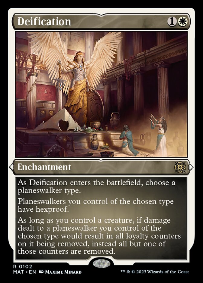 Deification (Foil Etched) [March of the Machine: The Aftermath] | Game Master's Emporium (The New GME)