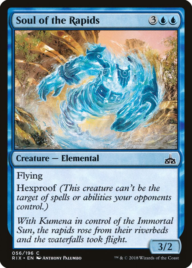 Soul of the Rapids [Rivals of Ixalan] | Game Master's Emporium (The New GME)