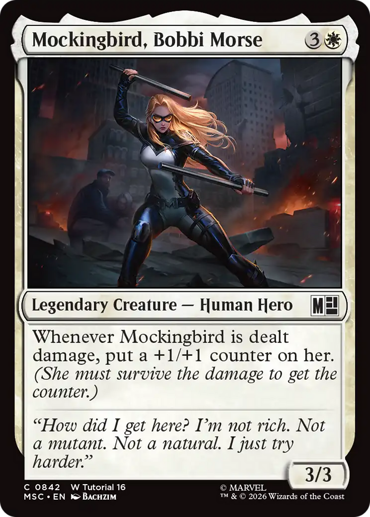 Mockingbird, Bobbi Morse (0842) [Marvel Super Heroes Commander] | Game Master's Emporium (The New GME)