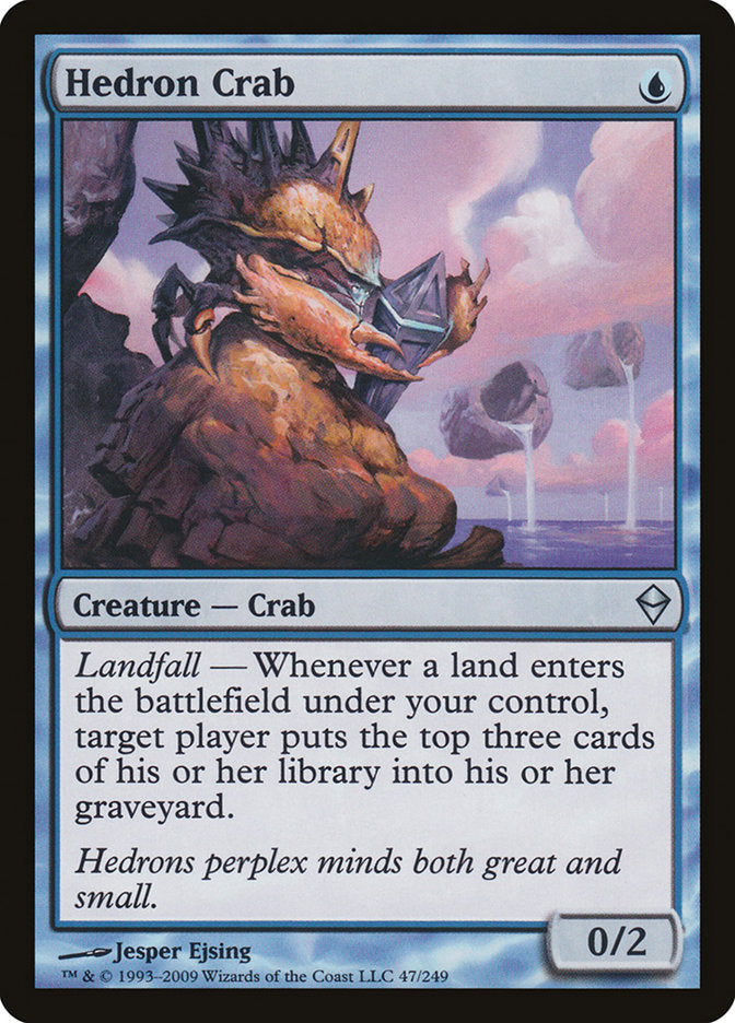 Hedron Crab [Zendikar] | Game Master's Emporium (The New GME)