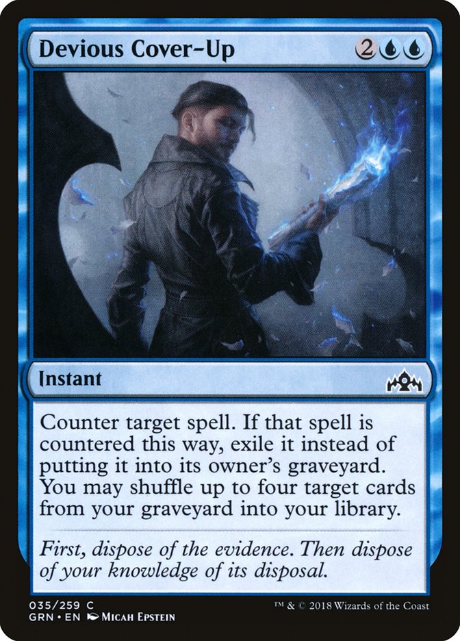 Devious Cover-Up [Guilds of Ravnica] | Game Master's Emporium (The New GME)