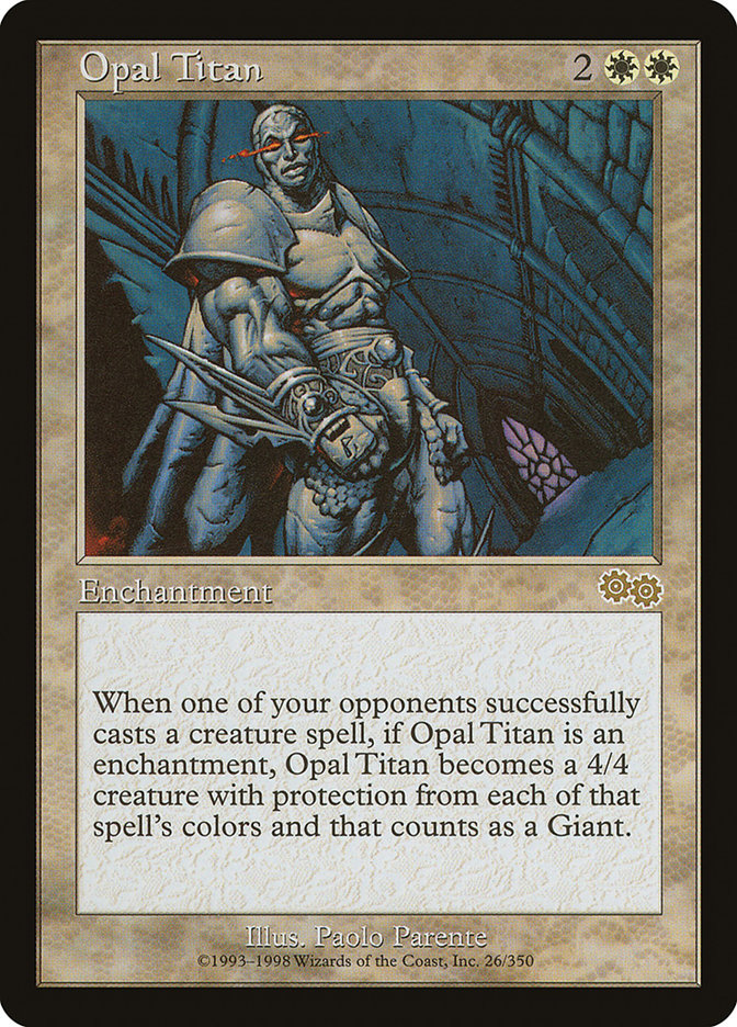 Opal Titan [Urza's Saga] | Game Master's Emporium (The New GME)