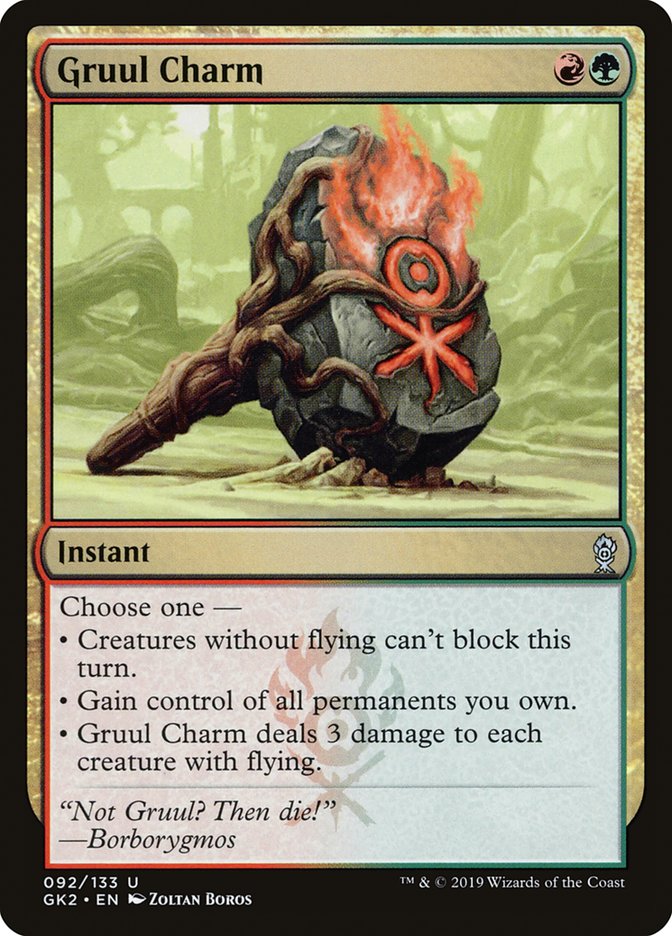 Gruul Charm [Ravnica Allegiance Guild Kit] | Game Master's Emporium (The New GME)