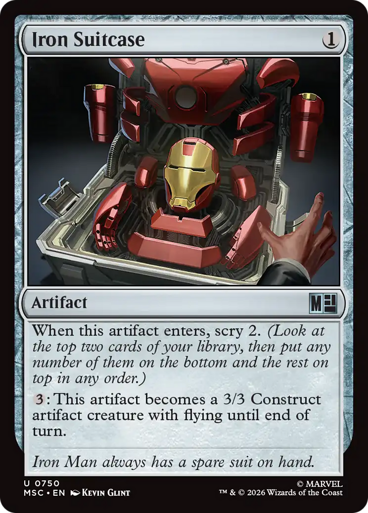 Iron Suitcase [Marvel Super Heroes Commander] | Game Master's Emporium (The New GME)