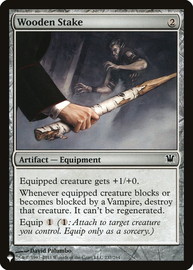 Wooden Stake [The List] | Game Master's Emporium (The New GME)