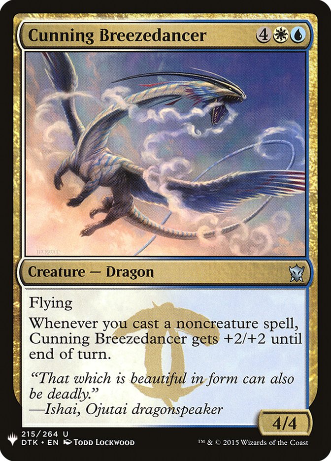 Cunning Breezedancer [Mystery Booster] | Game Master's Emporium (The New GME)