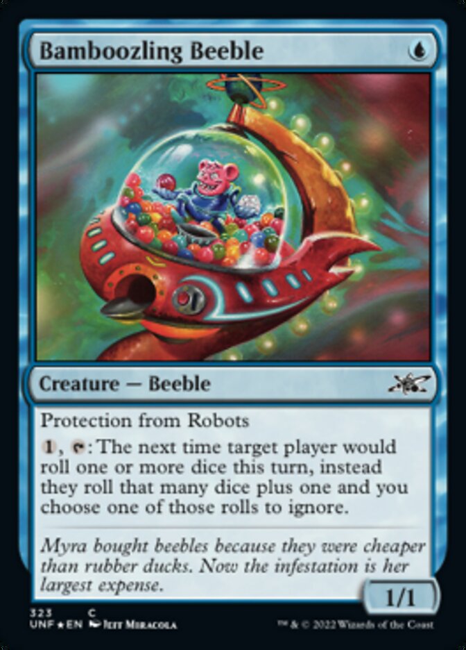 Bamboozling Beeble (Galaxy Foil) [Unfinity] | Game Master's Emporium (The New GME)