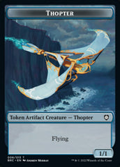Copy // Thopter (006) Double-Sided Token [The Brothers' War Commander Tokens] | Game Master's Emporium (The New GME)