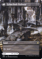 Brightclimb Pathway // Grimclimb Pathway (Borderless Alternate Art) [Zendikar Rising] | Game Master's Emporium (The New GME)