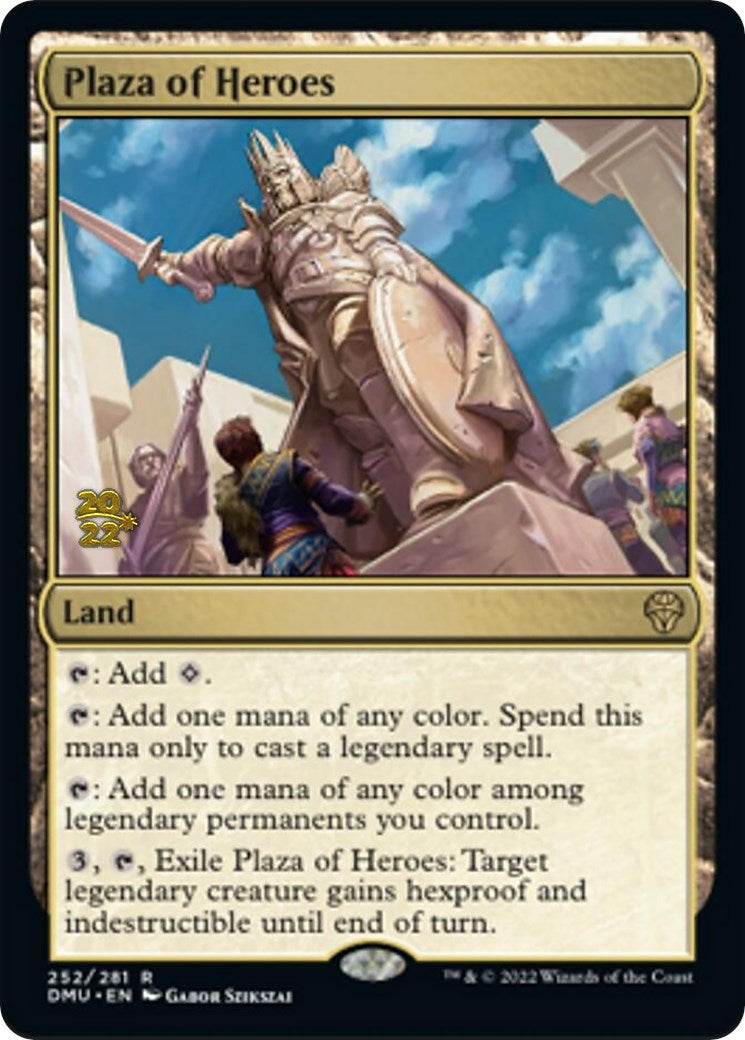 Plaza of Heroes [Dominaria United Prerelease Promos] | Game Master's Emporium (The New GME)