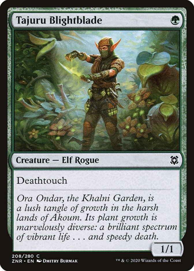 Tajuru Blightblade [Zendikar Rising] | Game Master's Emporium (The New GME)