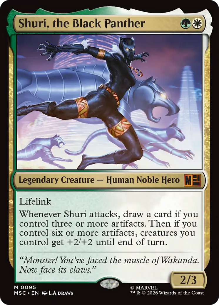 Shuri, the Black Panther [Marvel Super Heroes Commander] | Game Master's Emporium (The New GME)