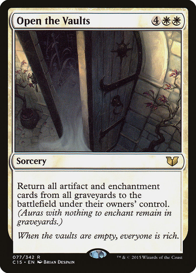 Open the Vaults [Commander 2015] | Game Master's Emporium (The New GME)