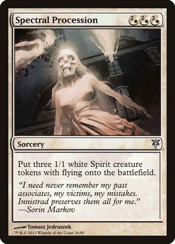 Spectral Procession [Duel Decks: Sorin vs. Tibalt] | Game Master's Emporium (The New GME)