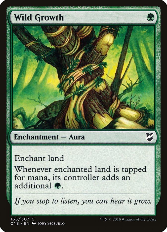 Wild Growth [Commander 2018] | Game Master's Emporium (The New GME)