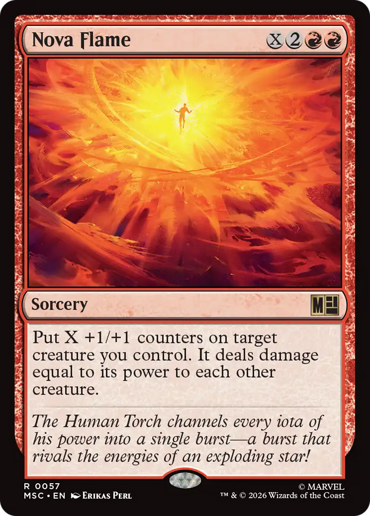 Nova Flame [Marvel Super Heroes Commander] | Game Master's Emporium (The New GME)