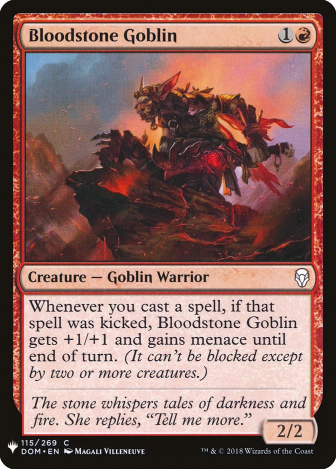 Bloodstone Goblin [Mystery Booster] | Game Master's Emporium (The New GME)