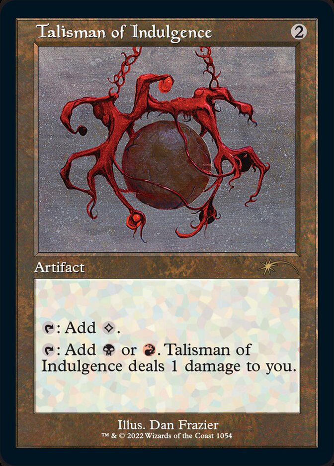 Talisman of Indulgence (Retro Frame) [Secret Lair Drop Series] | Game Master's Emporium (The New GME)