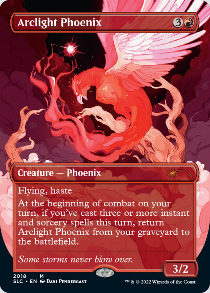 Arclight Phoenix (Borderless) [Secret Lair Countdown Kit] | Game Master's Emporium (The New GME)