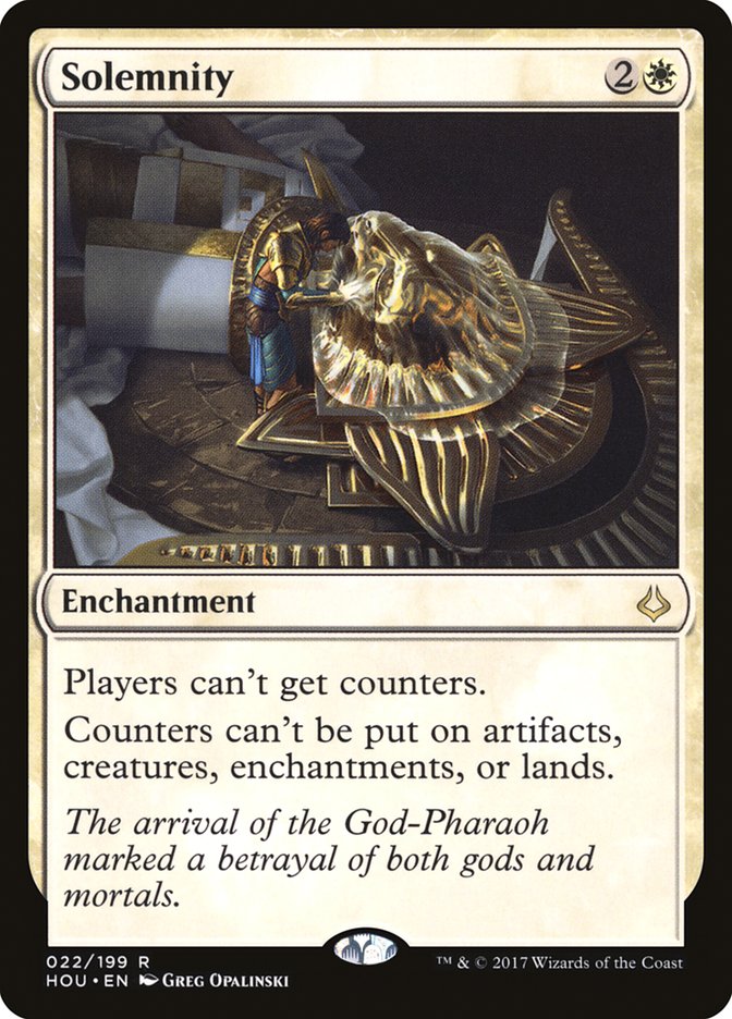 Solemnity [Hour of Devastation] | Game Master's Emporium (The New GME)