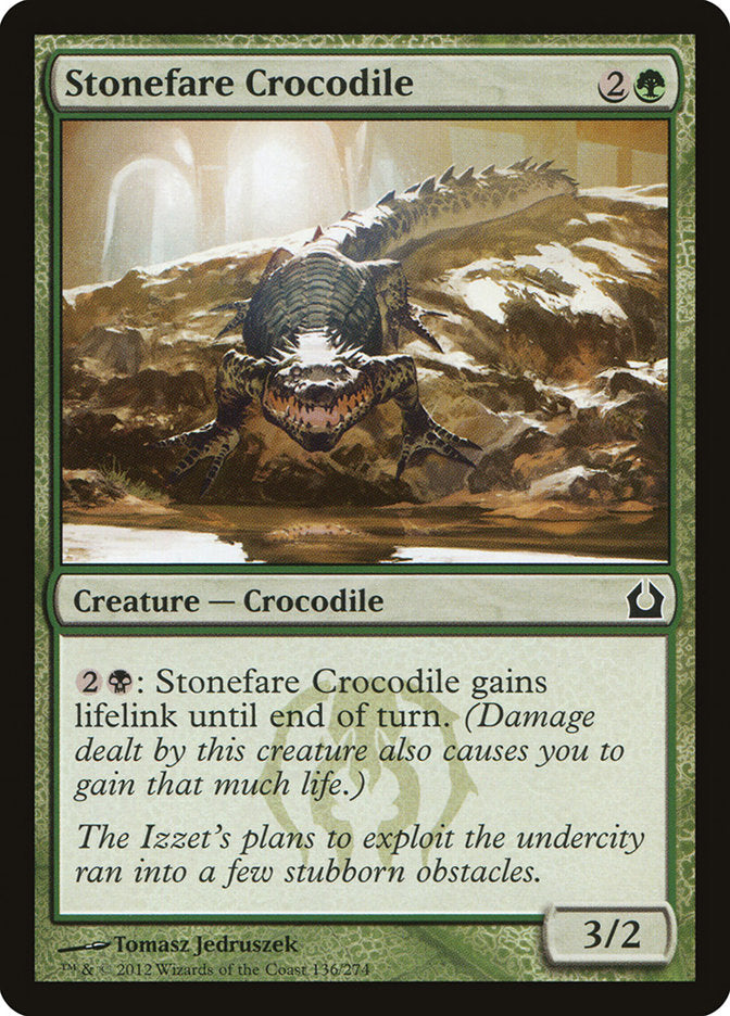 Stonefare Crocodile [Return to Ravnica] | Game Master's Emporium (The New GME)