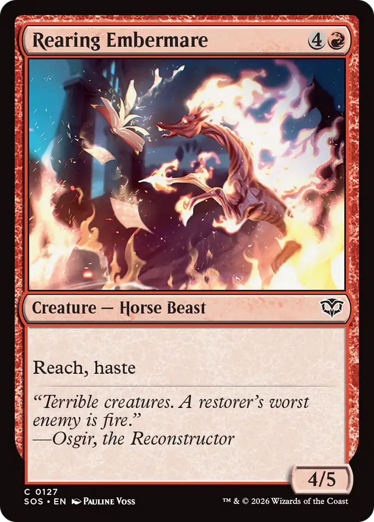 Rearing Embermare [Secrets of Strixhaven] | Game Master's Emporium (The New GME)