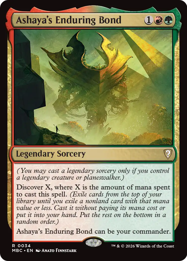 Ashaya's Enduring Bond [Mystery Booster: Commander Edition] | Game Master's Emporium (The New GME)