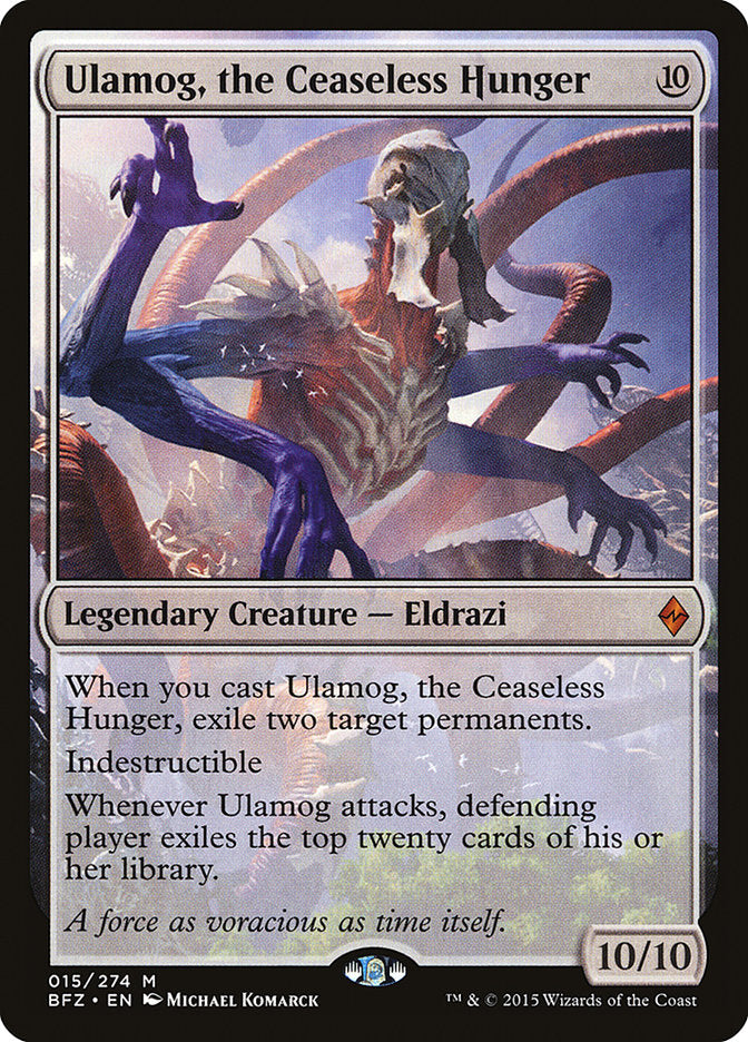Ulamog, the Ceaseless Hunger [Battle for Zendikar] | Game Master's Emporium (The New GME)