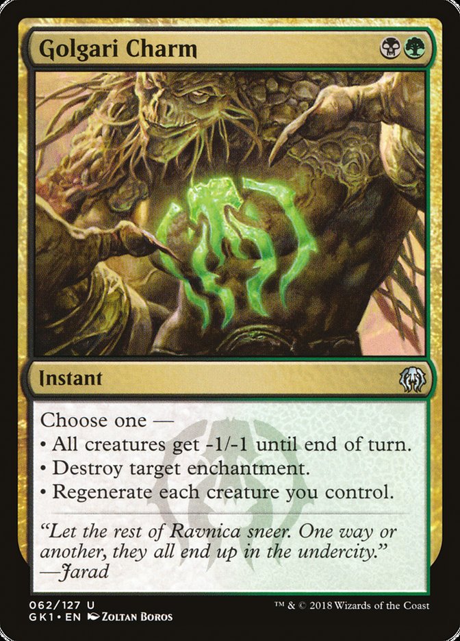 Golgari Charm [Guilds of Ravnica Guild Kit] | Game Master's Emporium (The New GME)