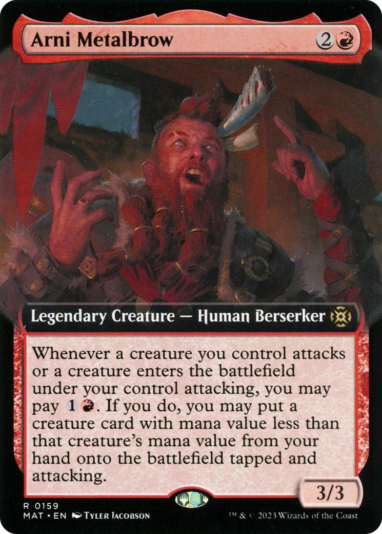 Arni Metalbrow (Extended Art) [March of the Machine: The Aftermath] | Game Master's Emporium (The New GME)