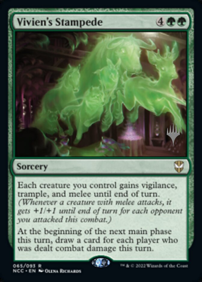 Vivien's Stampede (Promo Pack) [Streets of New Capenna Commander Promos] | Game Master's Emporium (The New GME)