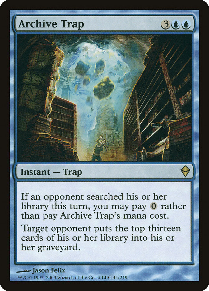 Archive Trap [Zendikar] | Game Master's Emporium (The New GME)