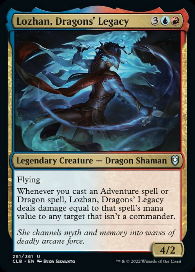 Lozhan, Dragons' Legacy [Commander Legends: Battle for Baldur's Gate] | Game Master's Emporium (The New GME)
