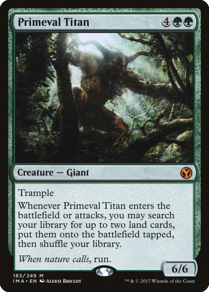Primeval Titan [Iconic Masters] | Game Master's Emporium (The New GME)