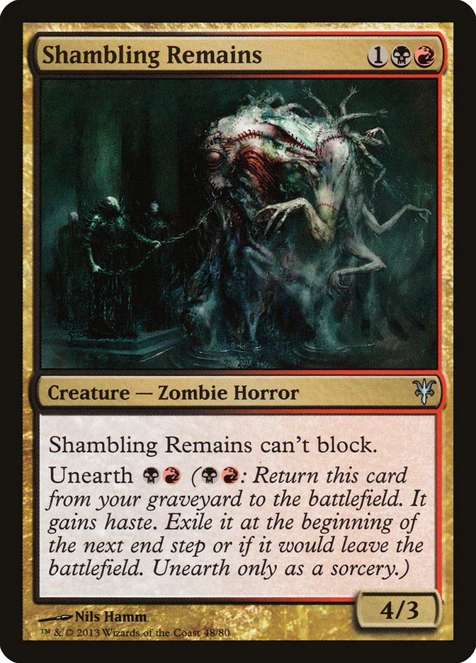Shambling Remains [Duel Decks: Sorin vs. Tibalt] | Game Master's Emporium (The New GME)