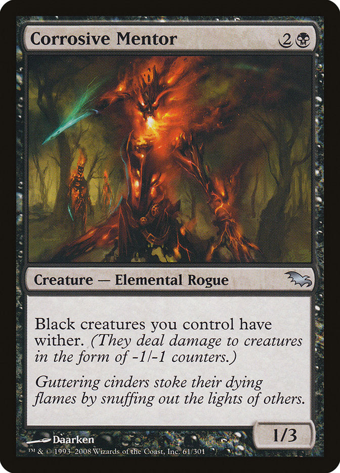 Corrosive Mentor [Shadowmoor] | Game Master's Emporium (The New GME)