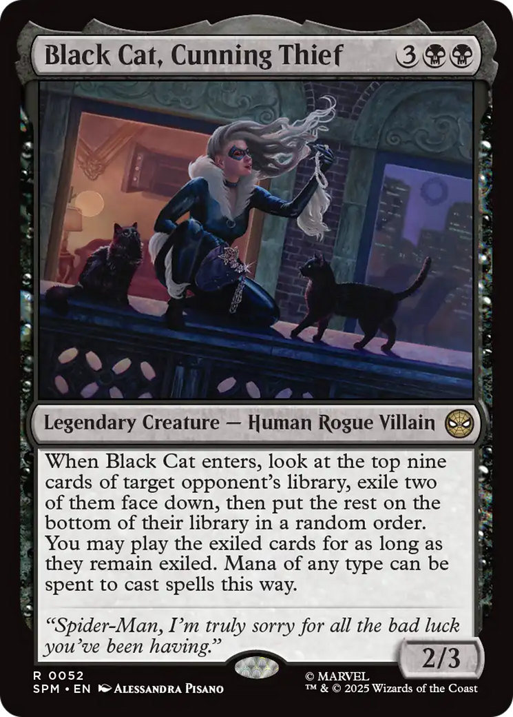 Black Cat, Cunning Thief [Marvel's Spider-Man] | Game Master's Emporium (The New GME)