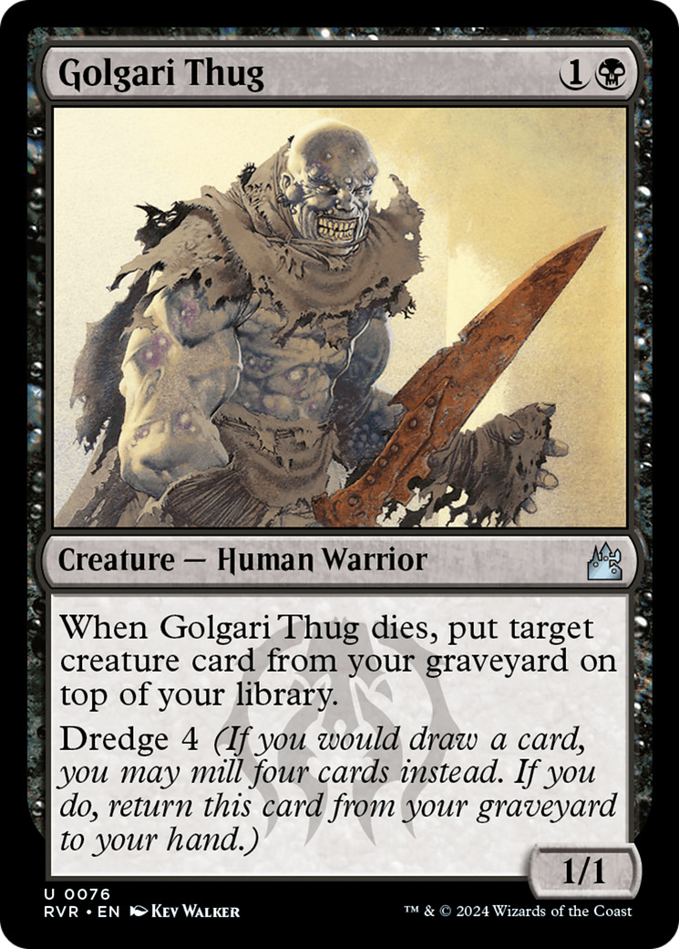Golgari Thug [Ravnica Remastered] | Game Master's Emporium (The New GME)