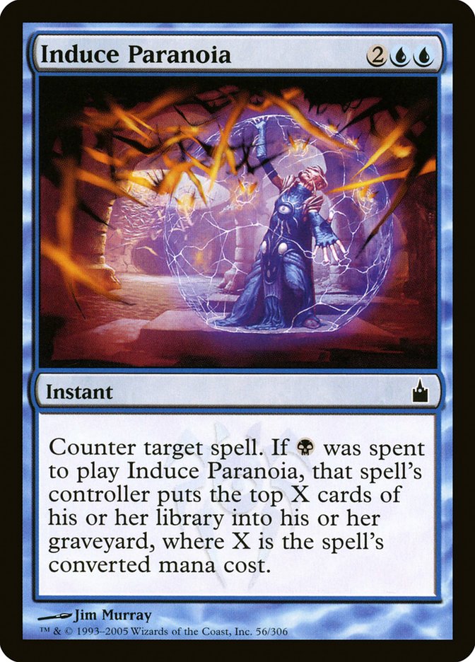 Induce Paranoia [Ravnica: City of Guilds] | Game Master's Emporium (The New GME)