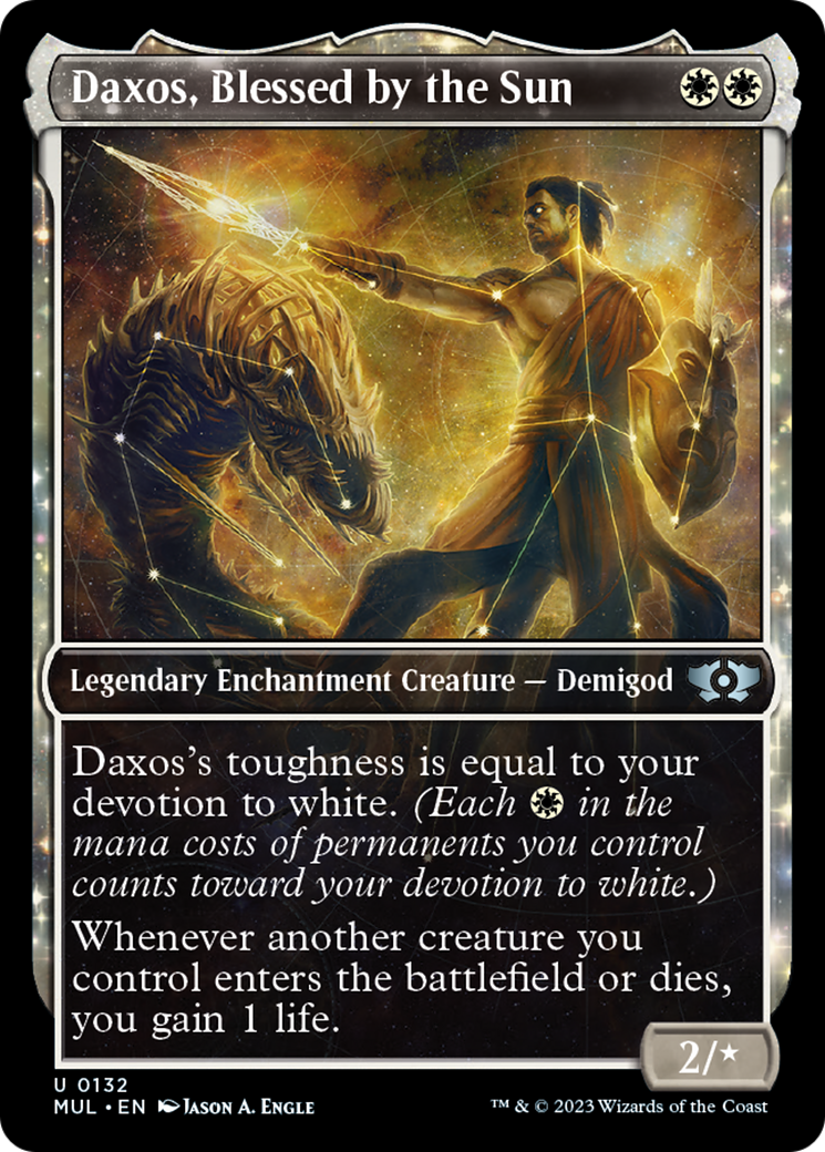 Daxos, Blessed by the Sun (Halo Foil) [Multiverse Legends] | Game Master's Emporium (The New GME)