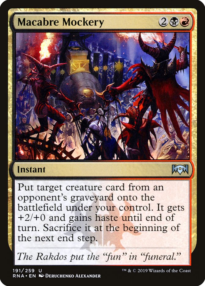 Macabre Mockery [Ravnica Allegiance] | Game Master's Emporium (The New GME)