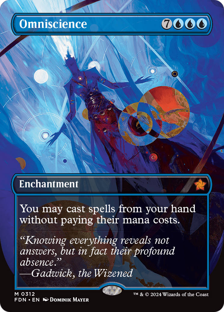 Omniscience (Borderless) [Foundations] | Game Master's Emporium (The New GME)