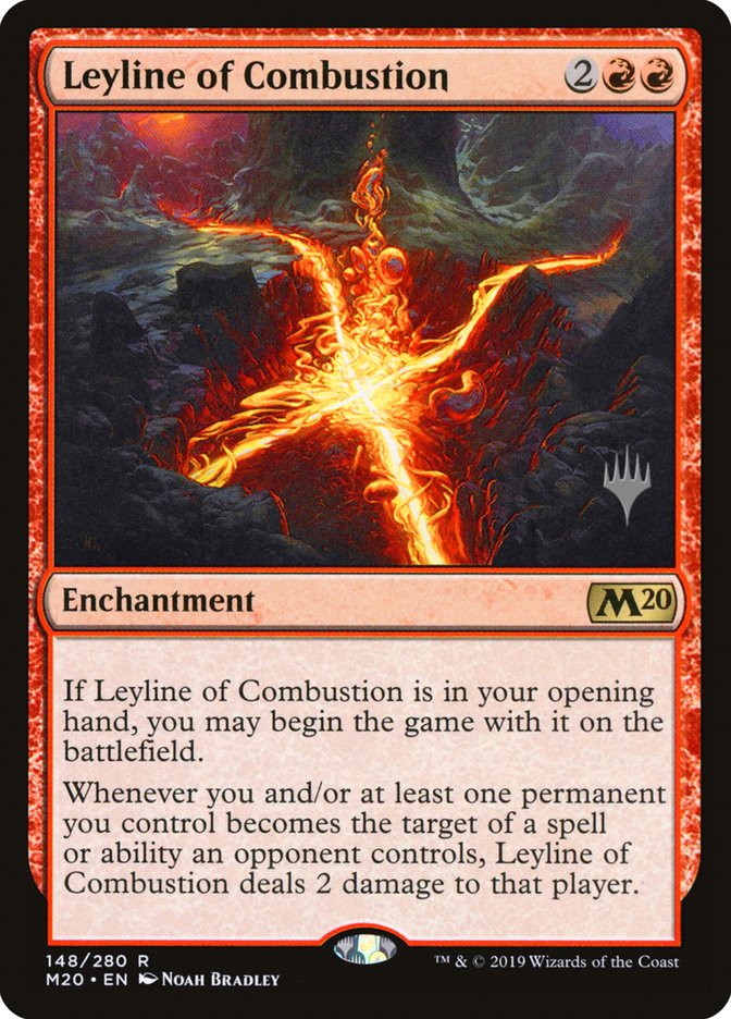 Leyline of Combustion (Promo Pack) [Core Set 2020 Promos] | Game Master's Emporium (The New GME)