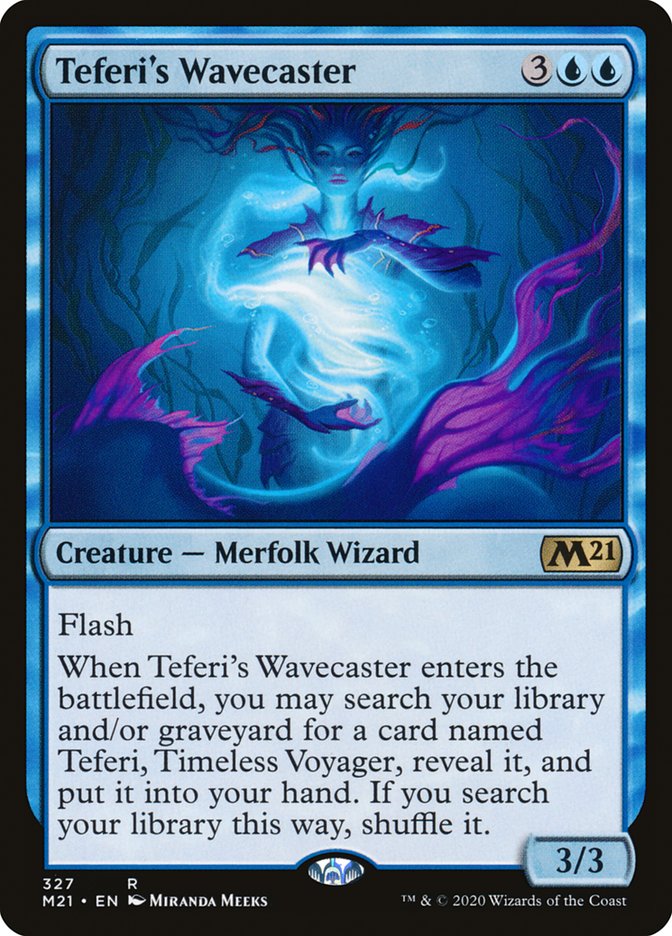 Teferi's Wavecaster [Core Set 2021] | Game Master's Emporium (The New GME)